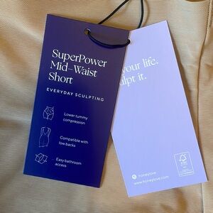 HONEYLOVE superpower mid-waist short